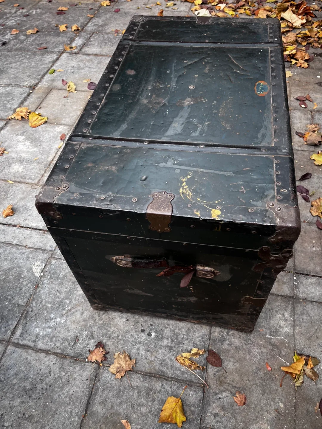 Antique steamer trunk image indicator(6)