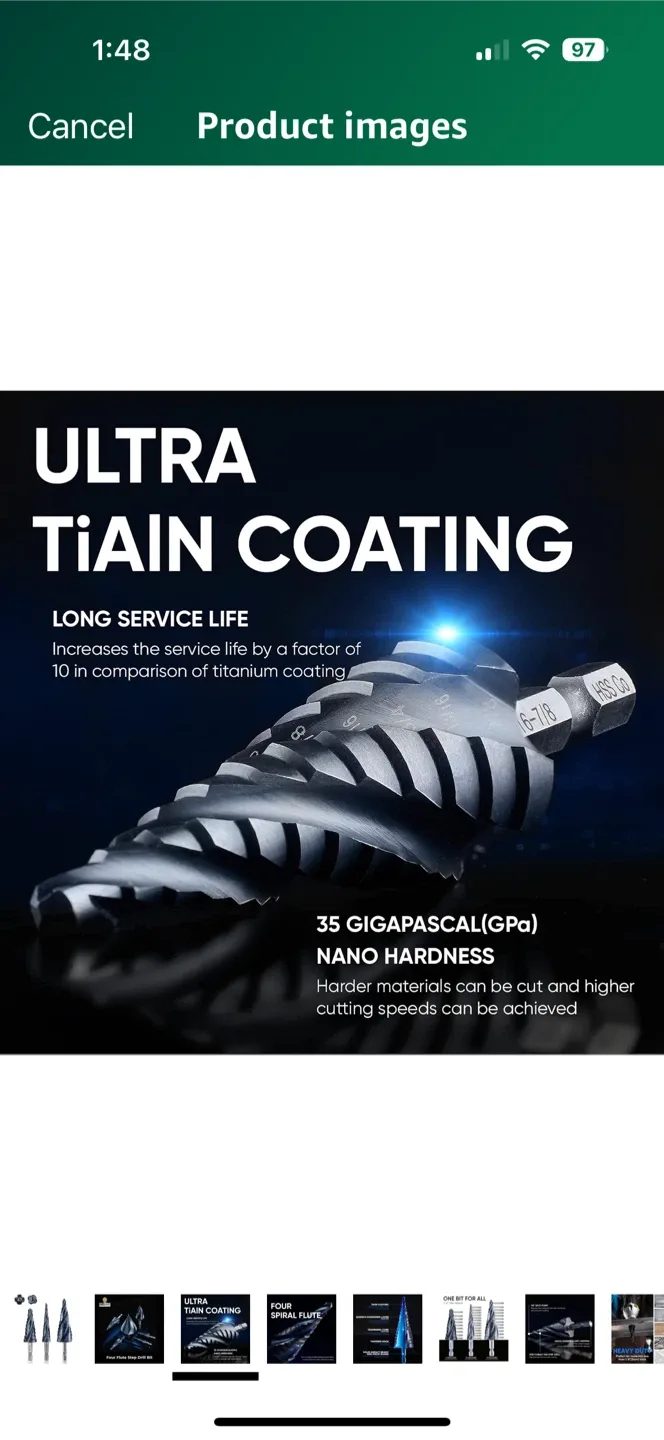 Step Drill Bit Set - One Bit For All image indicator(2)