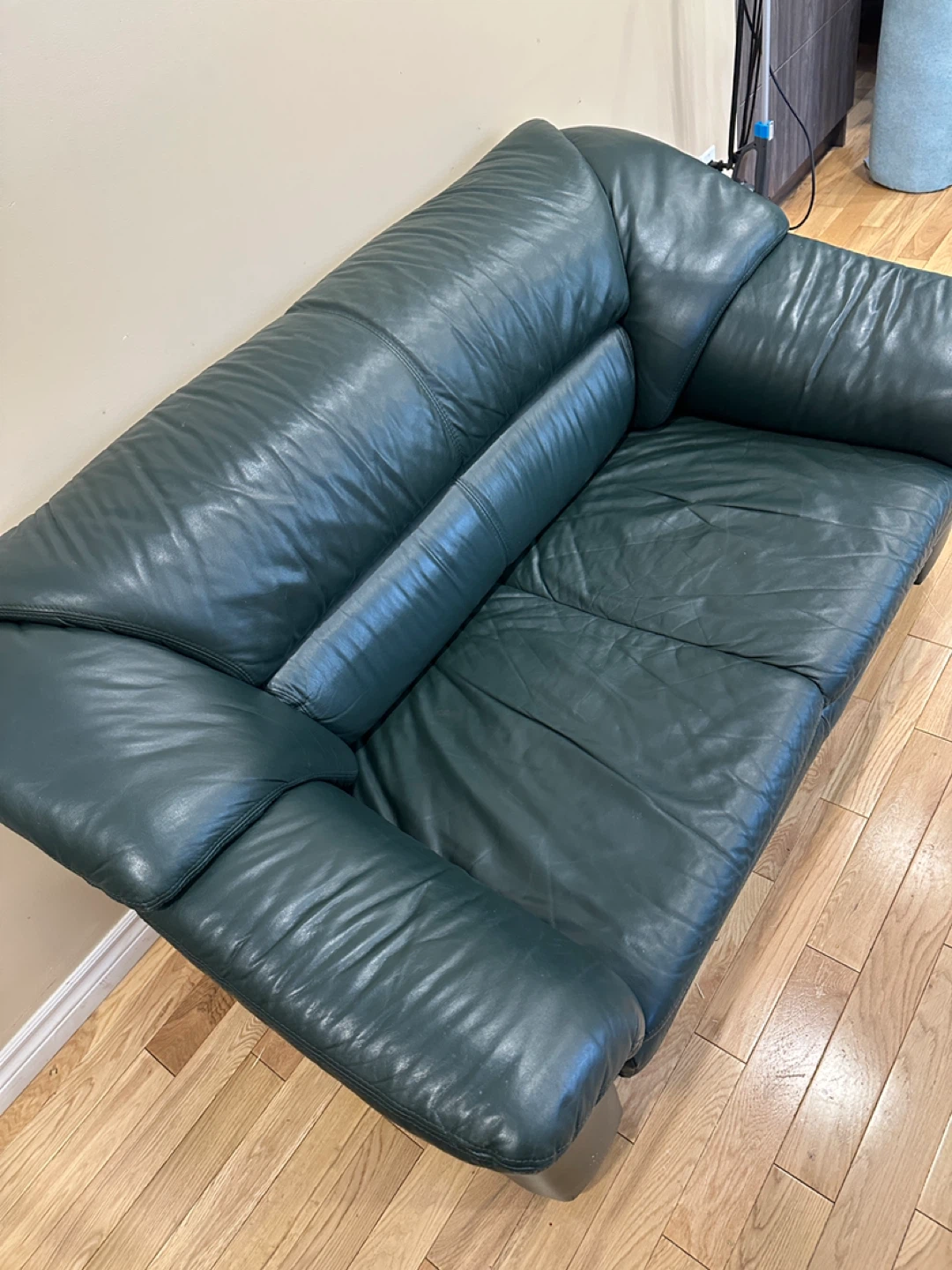 La Galerie du Meuble Leather Italian Loveseat (CAN DELIVER) - photo 3