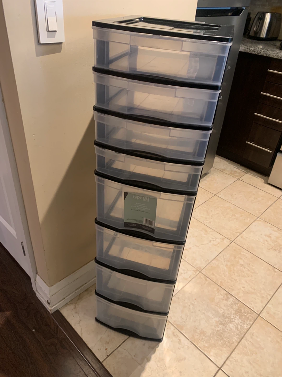 8-Drawer Plastic Storage Tower - photo 3