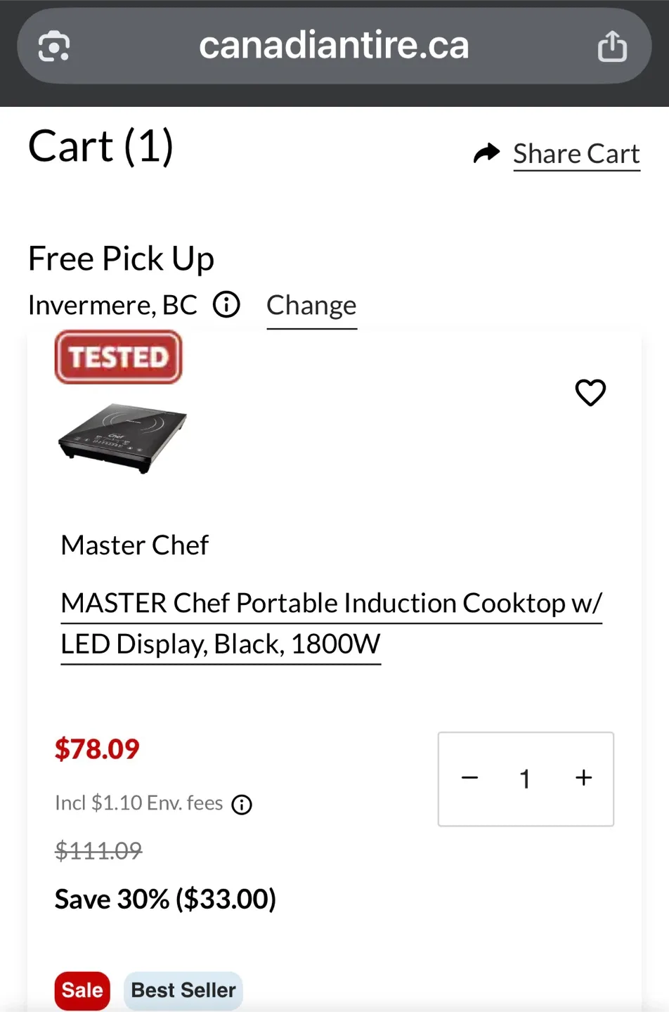 New Master Chef Portable Induction Cooktop image indicator(4)