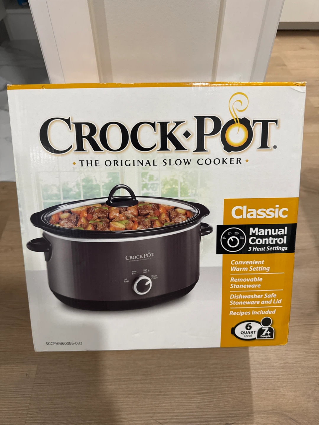 Crock-Pot 6-Quart Slow Cooker - Classic Model
