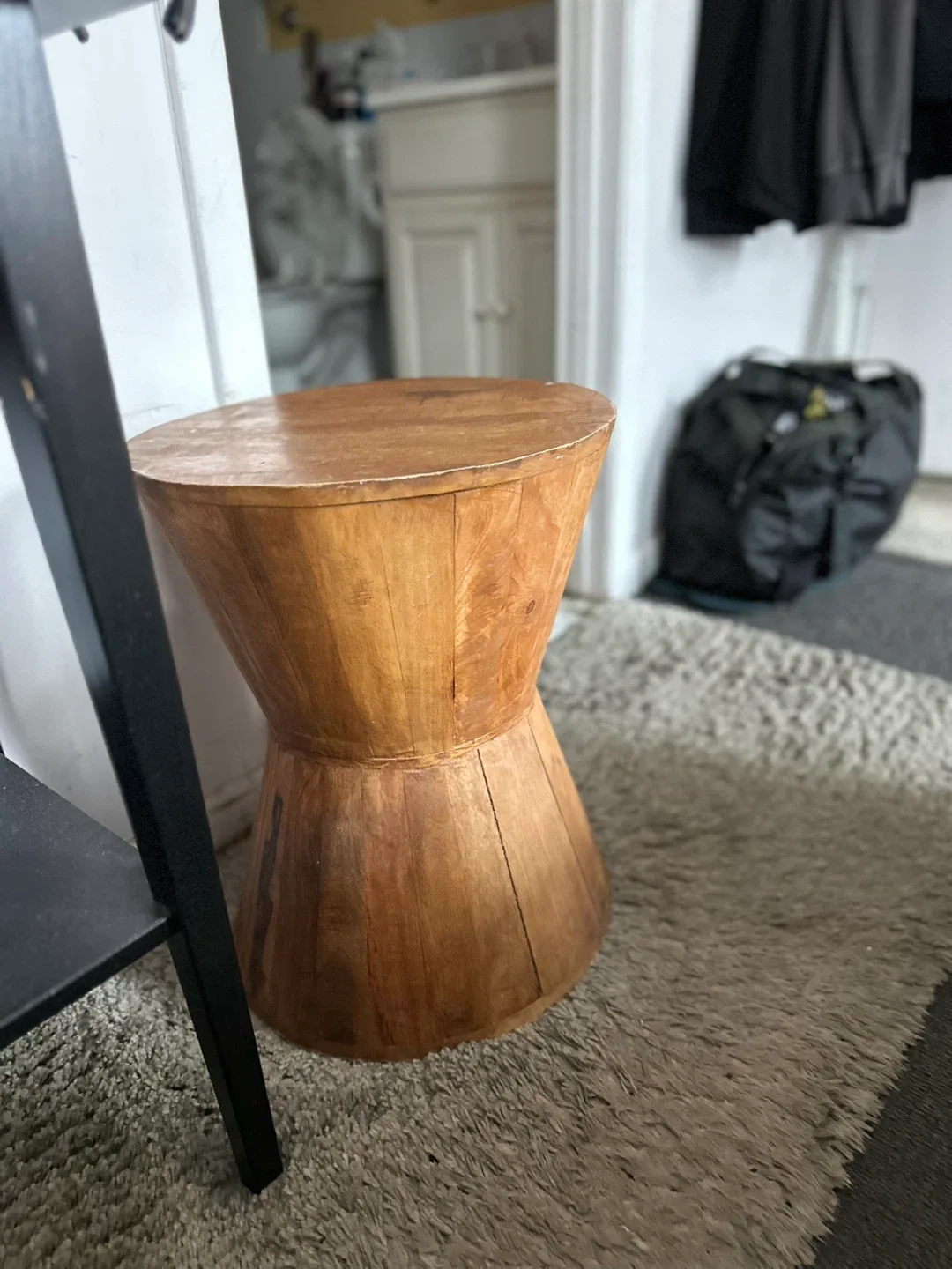 Wooden Accent Table/Stool image indicator(2)