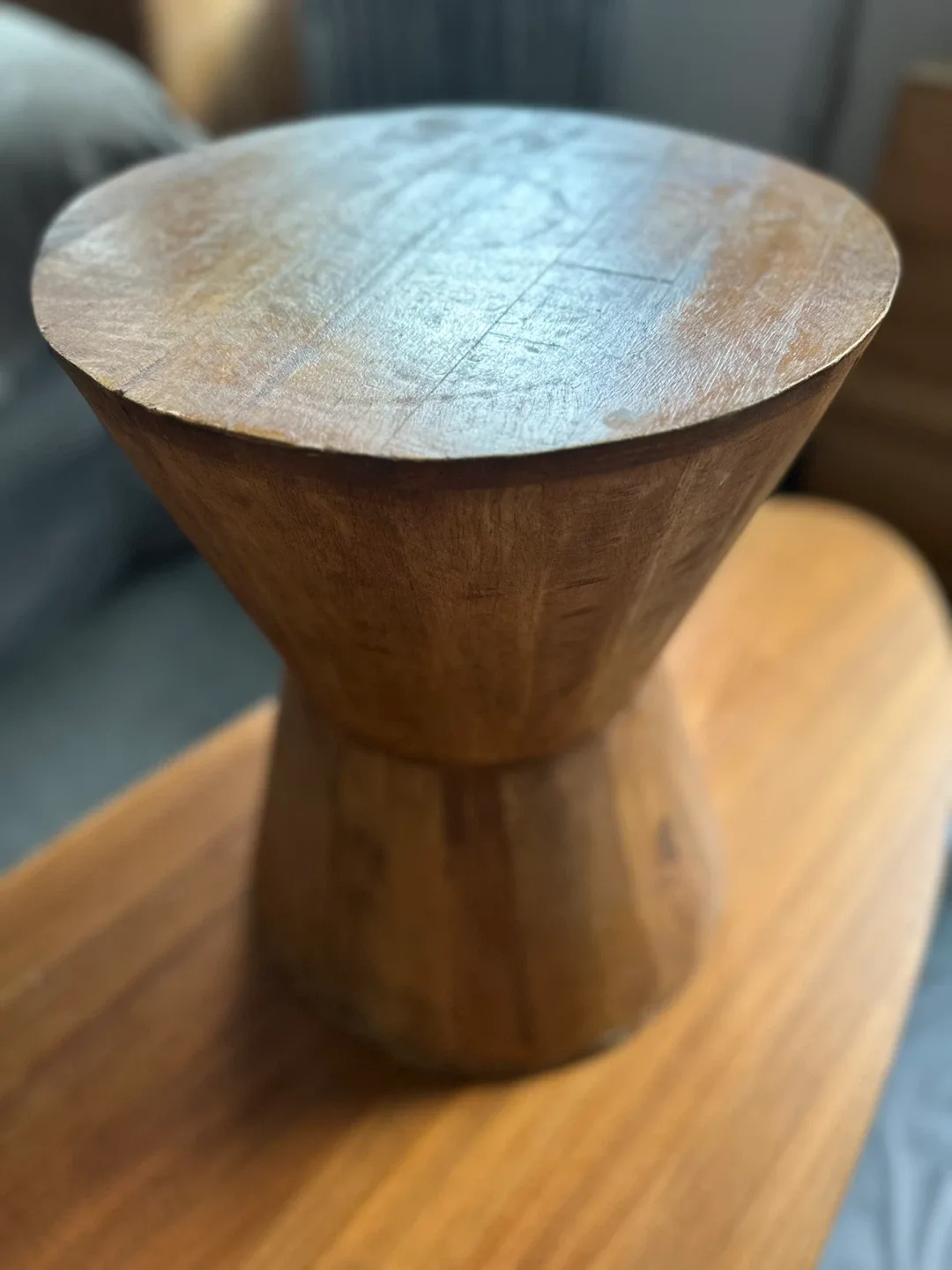 Wooden Accent Table/Stool image indicator(6)