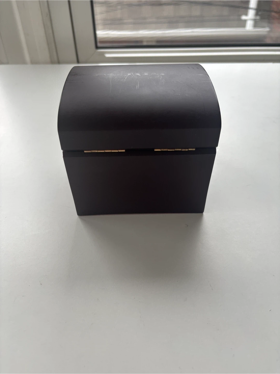 Small Dark Brown Jewelry Box - photo 5