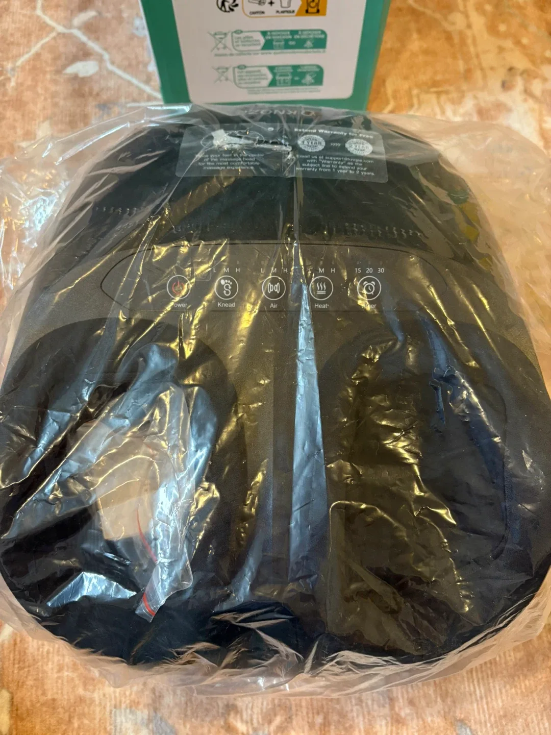 Knoze Foot Massager Machine with Remote image indicator(2)