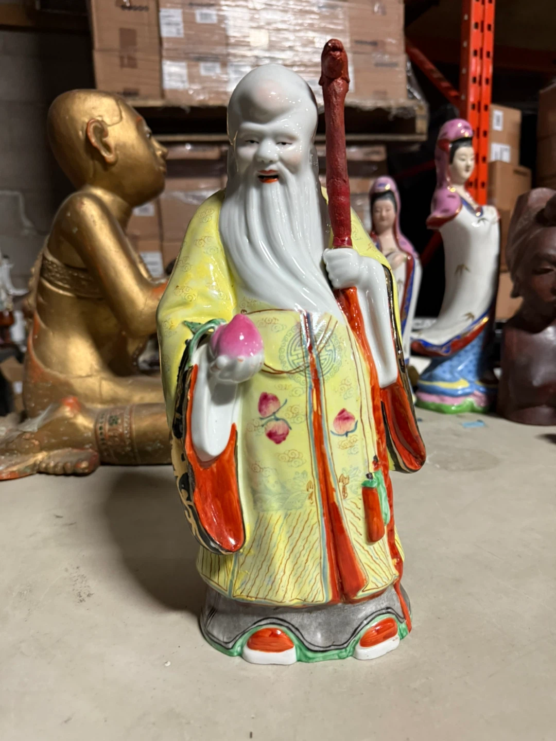 vintage ceramic figurine