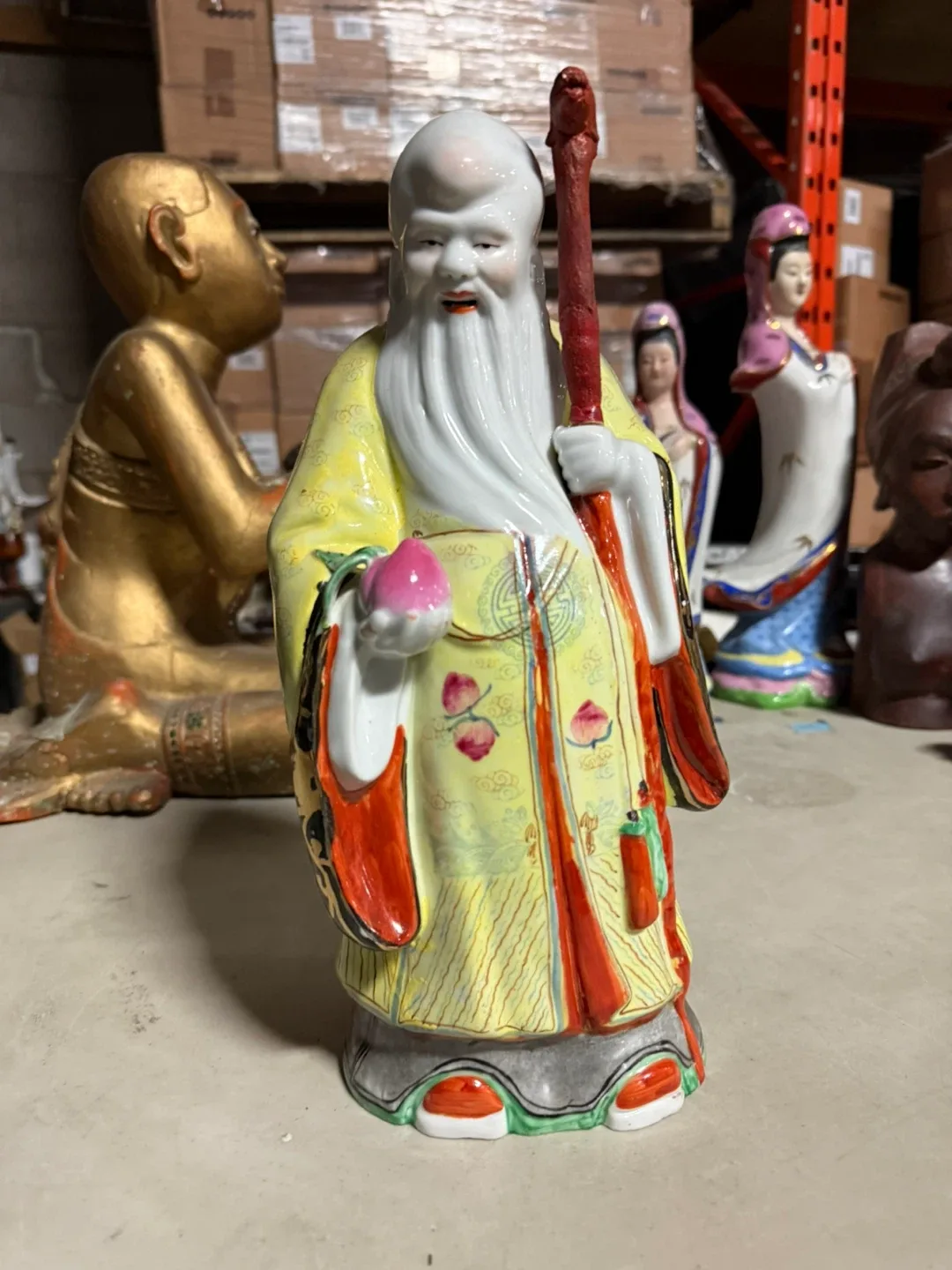 vintage ceramic figurine