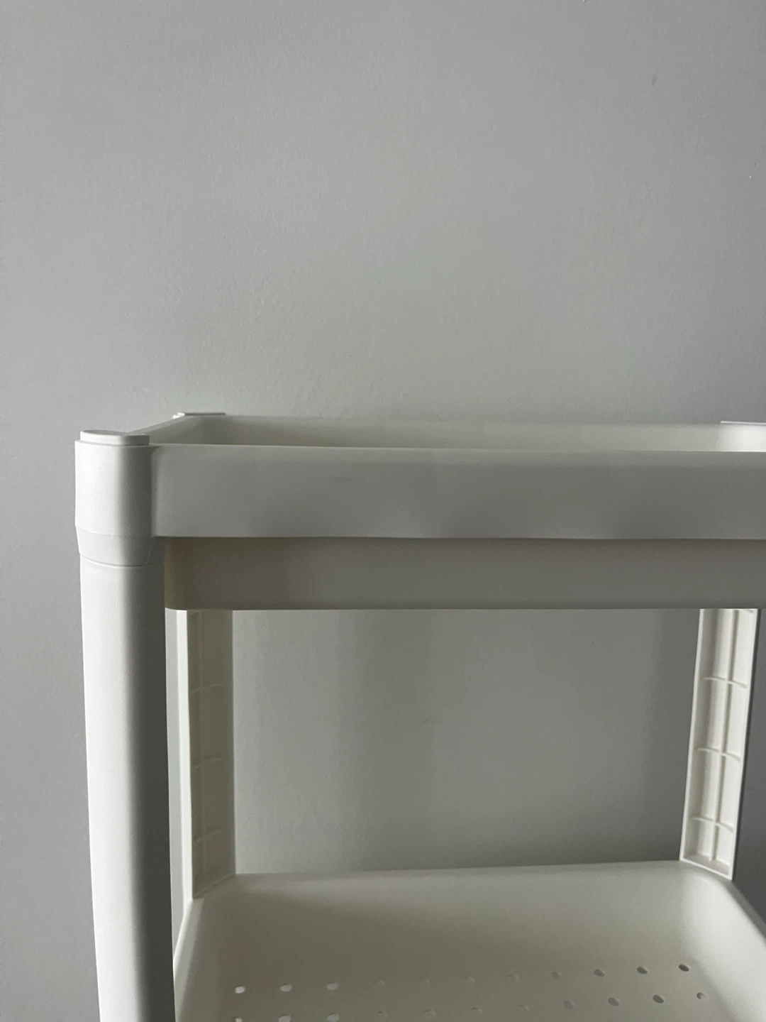 IKEA Vesken White Shelving Unit - photo 2