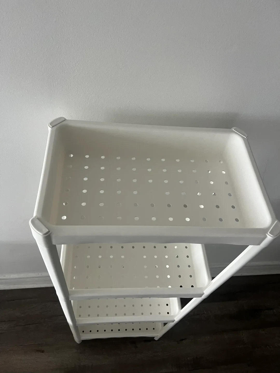 IKEA Vesken White Shelving Unit image indicator(3)