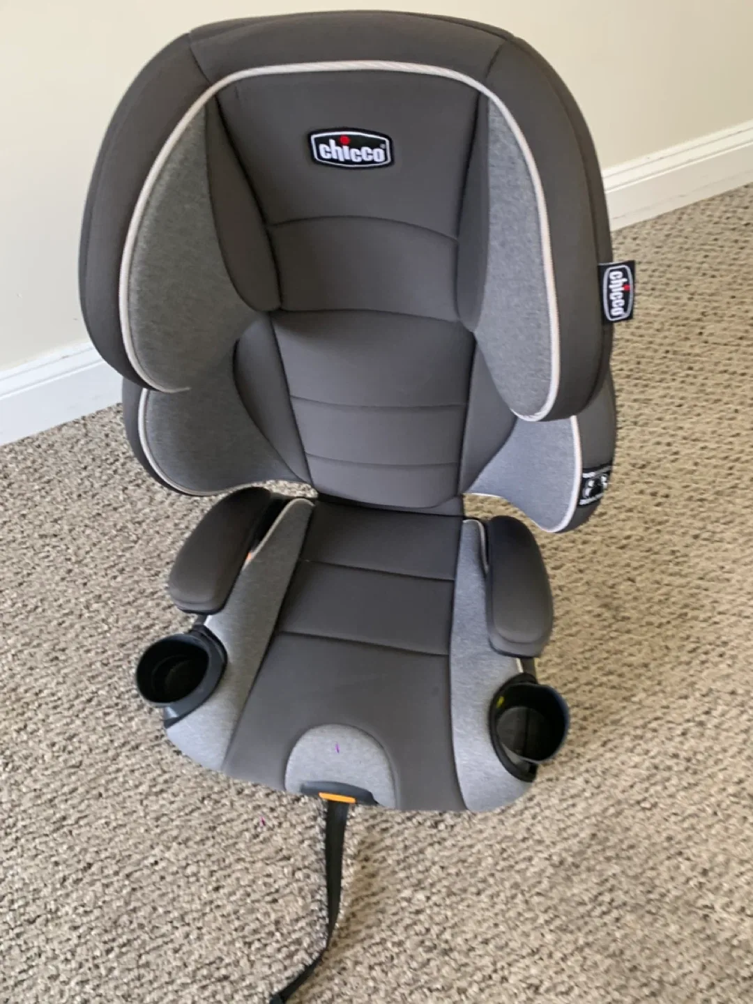 Booster Car Seat - Grey / kids car boosters seats image indicator(4)