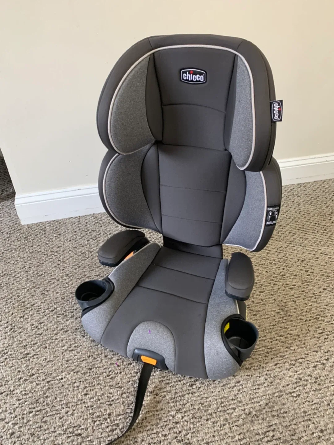 Booster Car Seat - Grey / kids car boosters seats