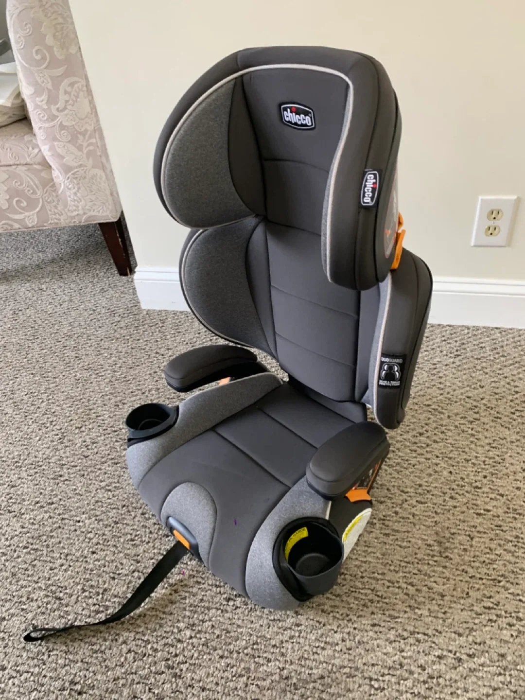 Booster Car Seat - Grey / kids car boosters seats image indicator(2)