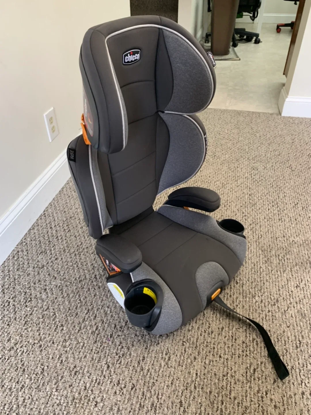 Booster Car Seat - Grey / kids car boosters seats image indicator(3)