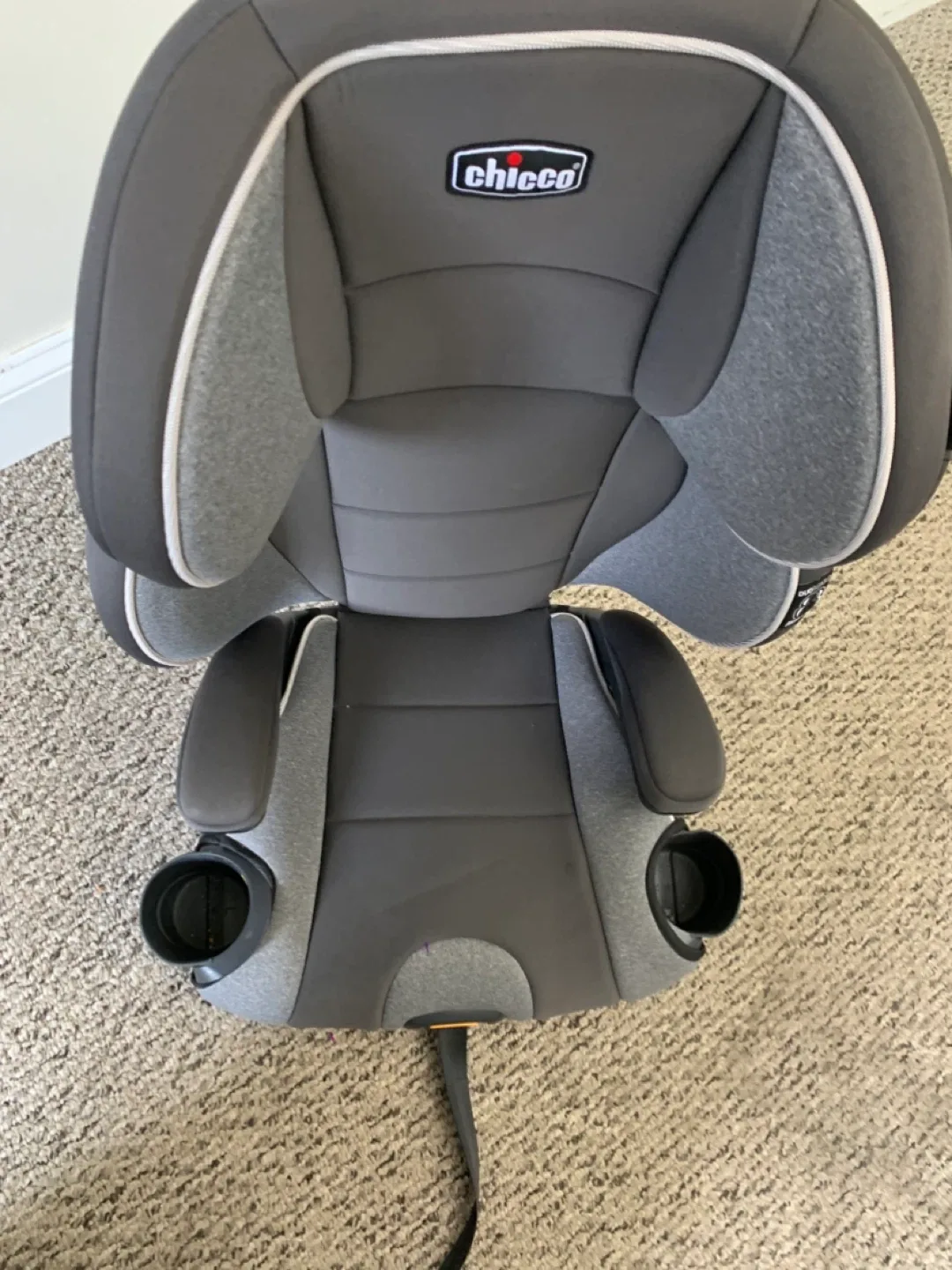 Booster Car Seat - Grey / kids car boosters seats image indicator(8)