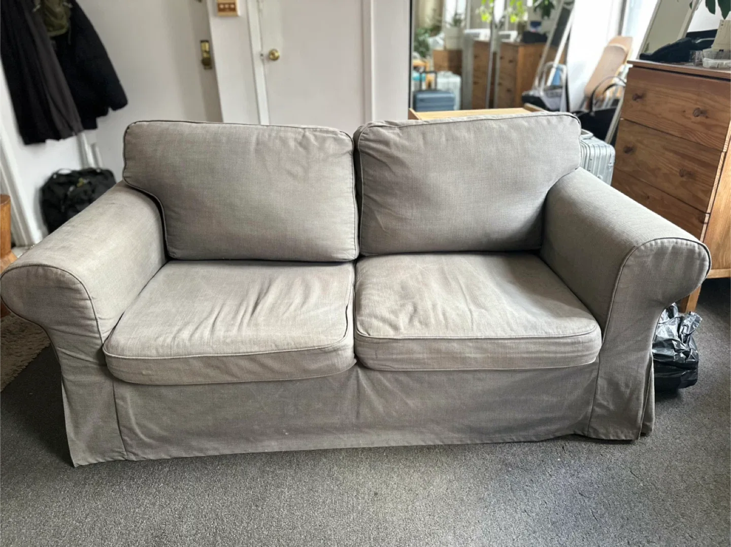 Gray Love Sofa from IKEA image indicator(2)
