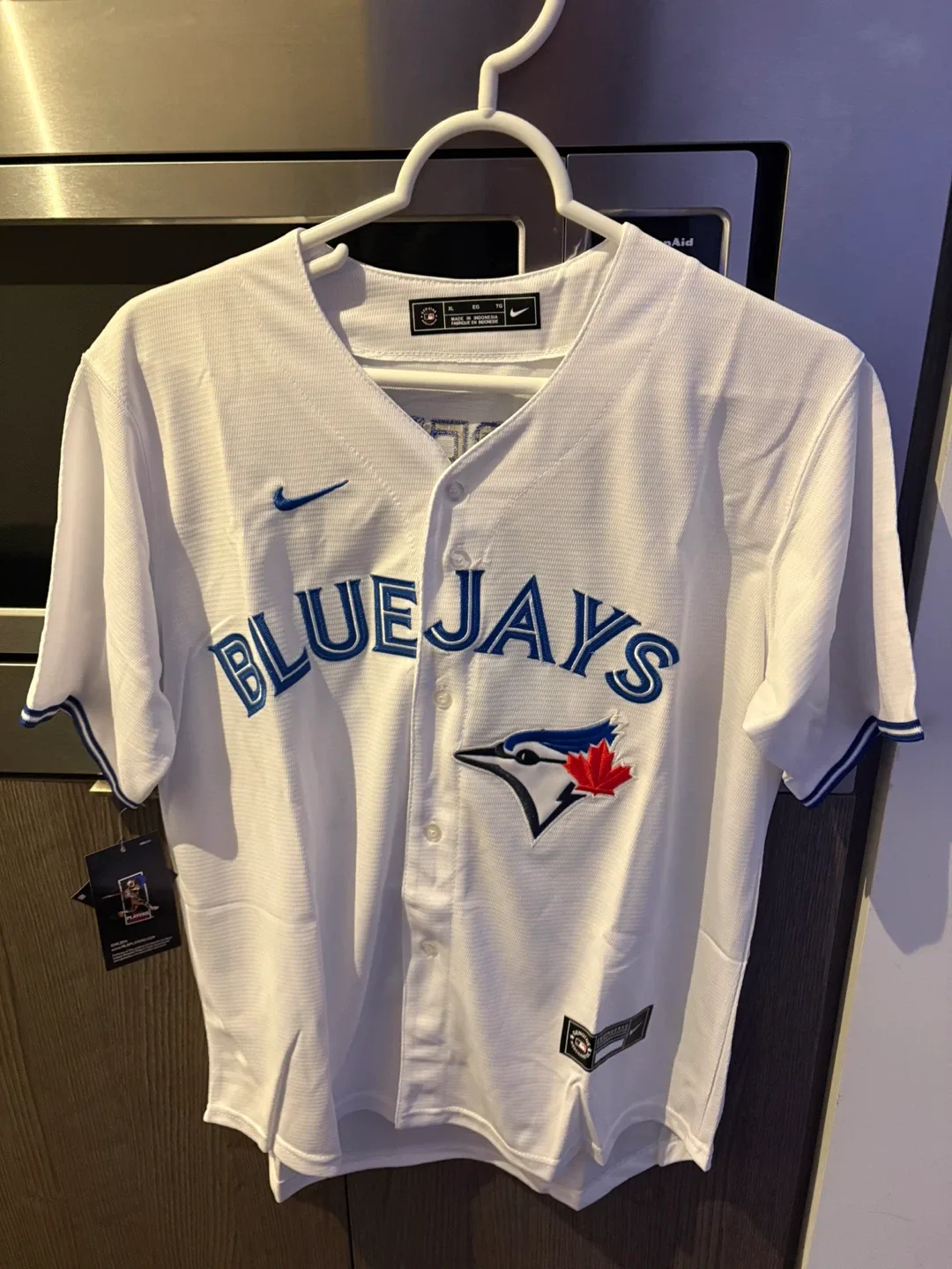 Nike Blue Jays Jersey-Yth XL- white-New w/tags - Guerrero thumbnail