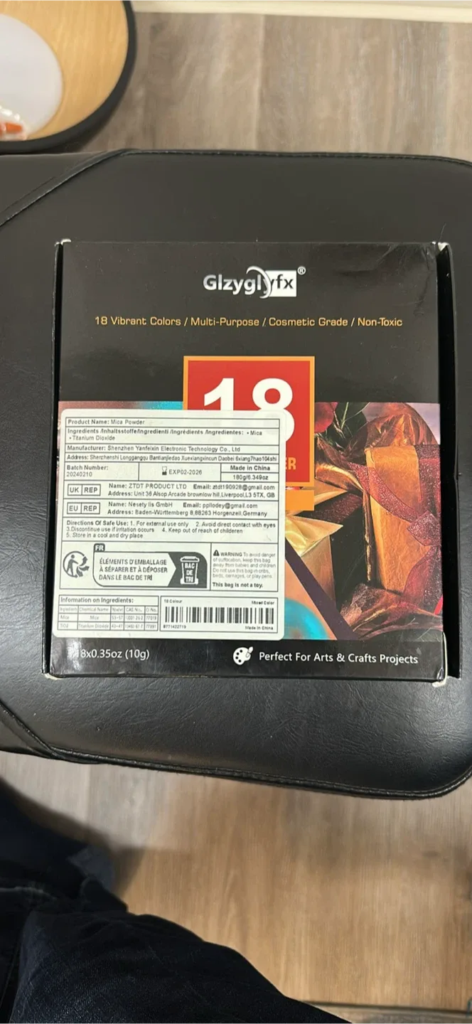 Gizyglfx Mica Powder - 18 Vibrant Colours