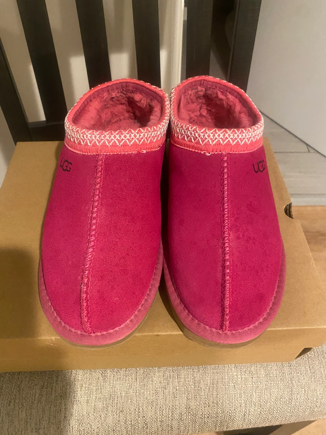 UGG Pink Tasman Slippers - photo 2
