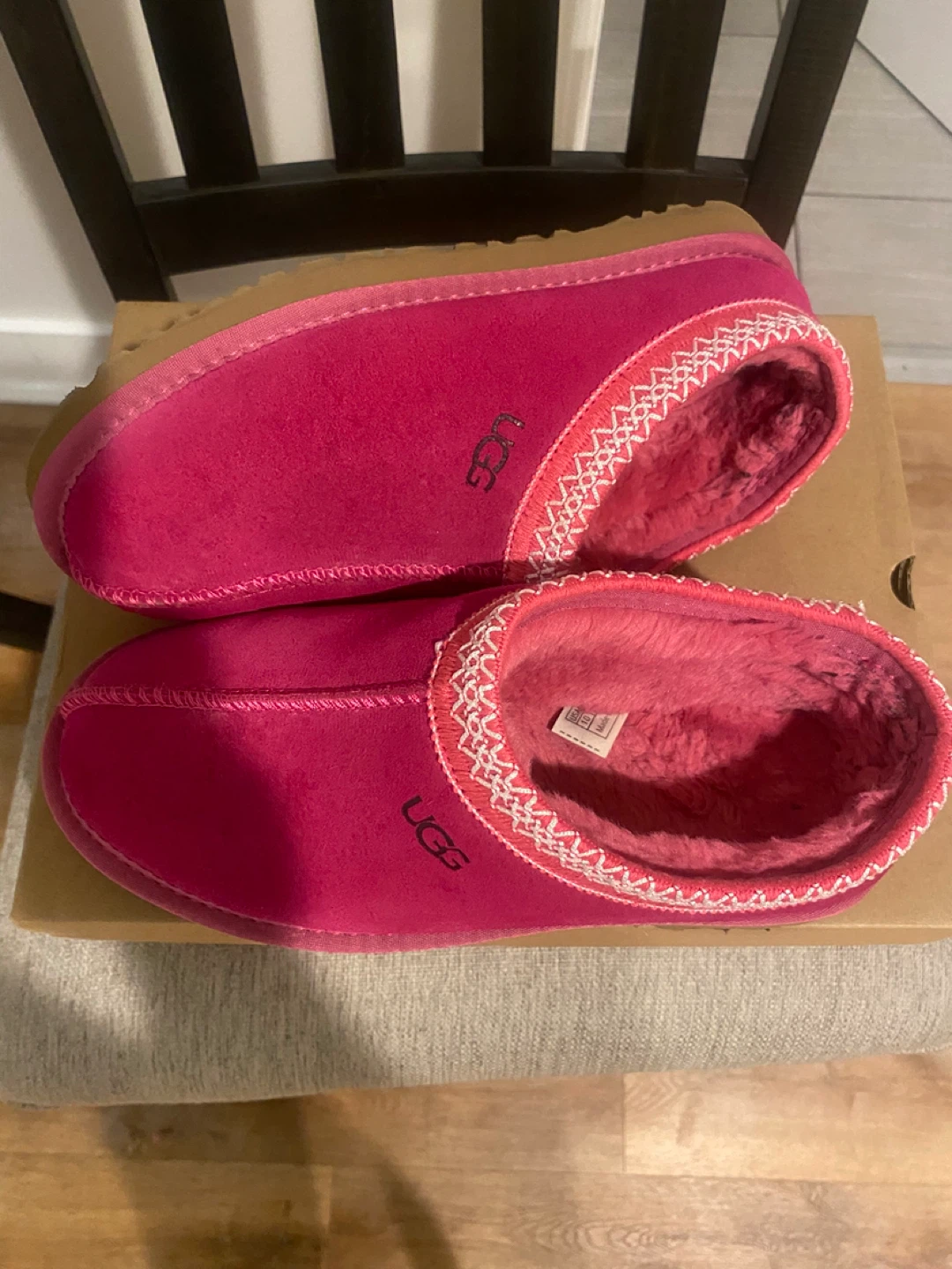 UGG Pink Tasman Slippers - photo 3