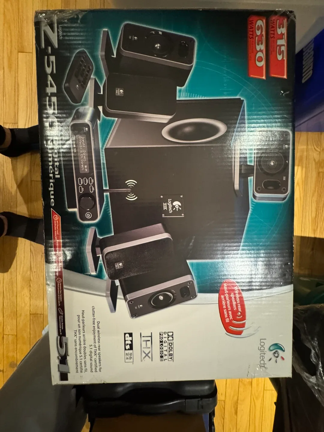 Logitech Z-5450 Digital 5.1 Speakers - Boxed image indicator(2)