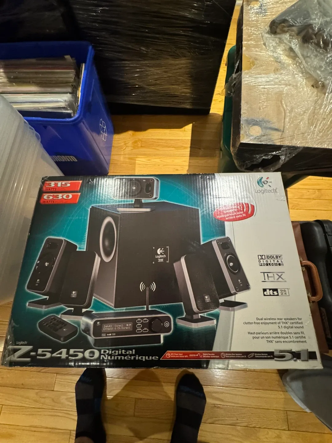 Logitech Z-5450 Digital 5.1 Speakers - Boxed thumbnail
