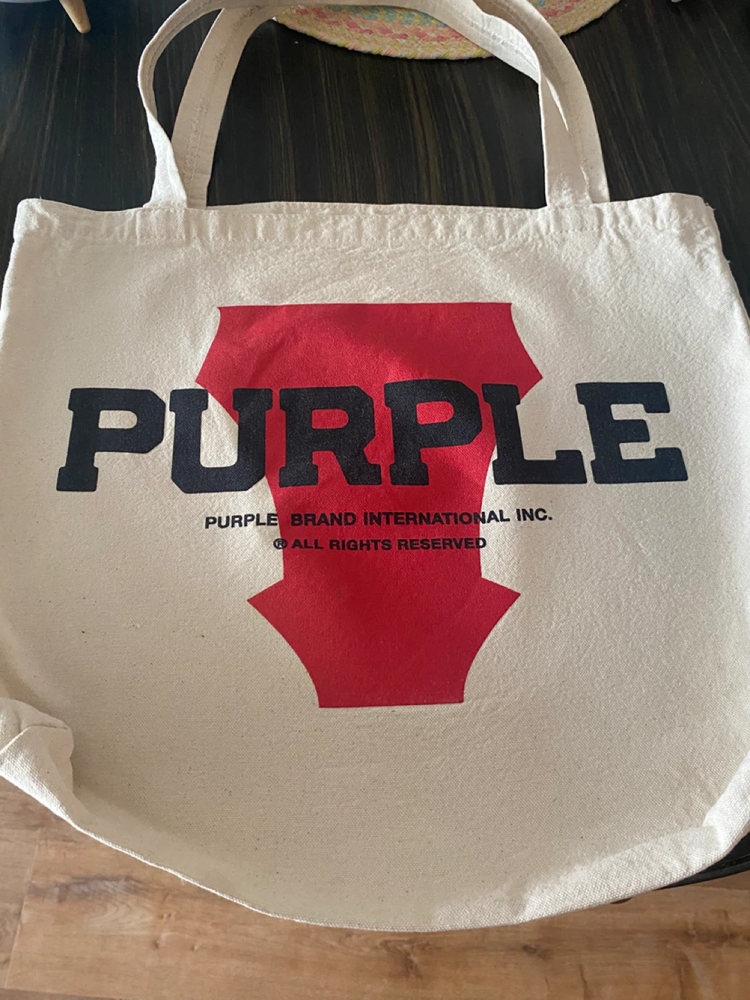 Purple Brand International Tote Bag