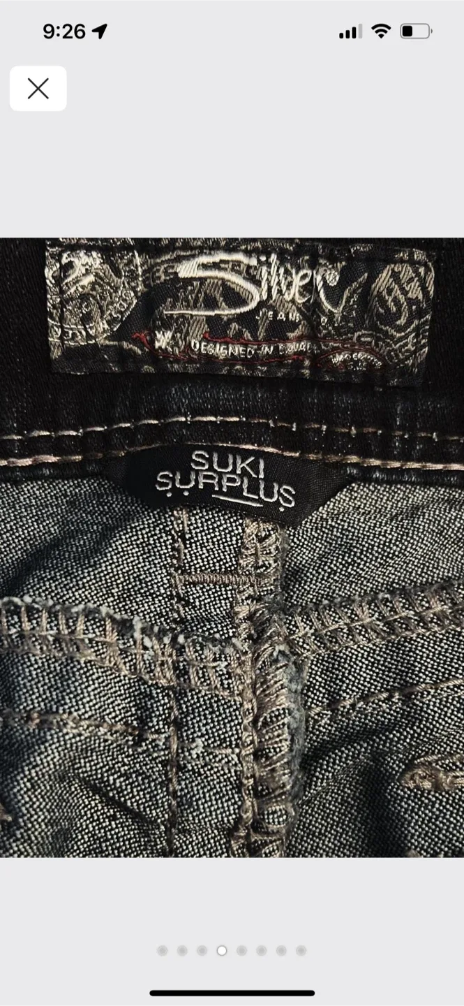 Silver Jeans Suki Surplus y2K Vibes image indicator(5)