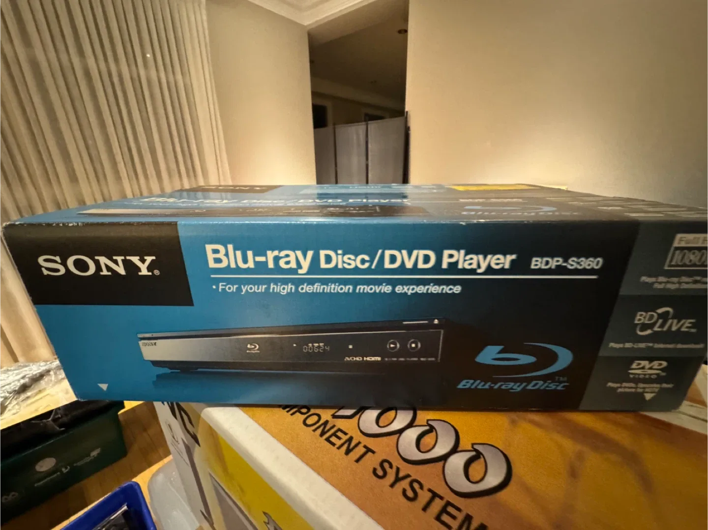 Sony Blu-ray Disc/DVD Player BDP-S360 thumbnail