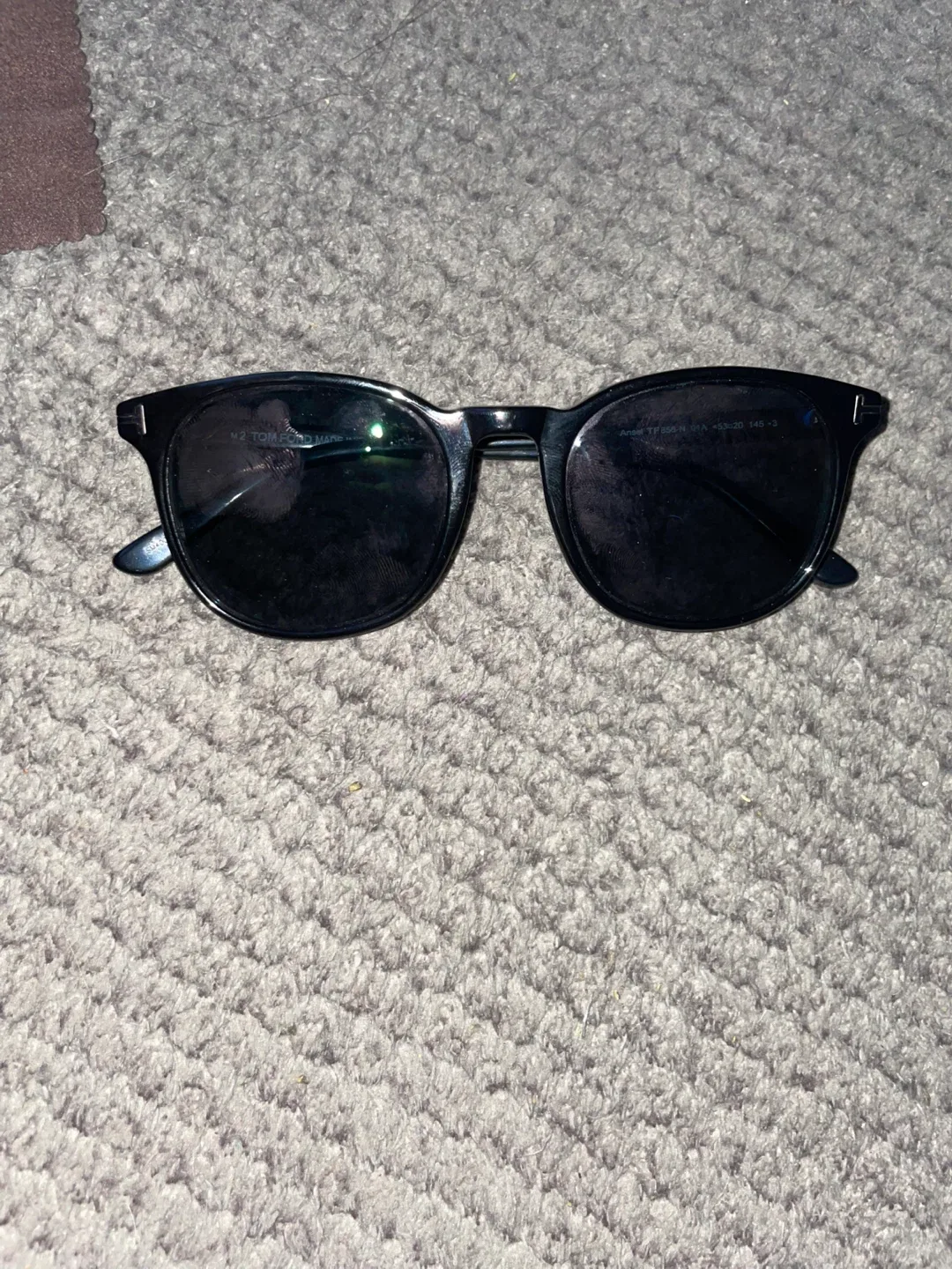 Tom Ford Black Sunglasses with Case image indicator(2)