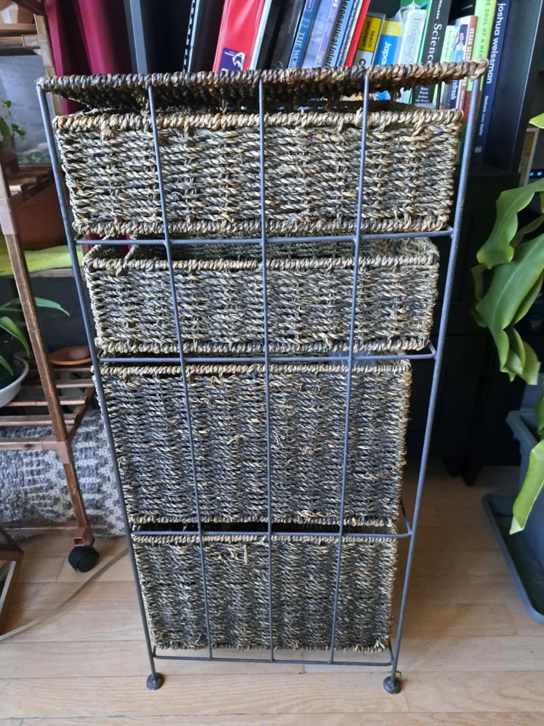 Wicker Basket Storage Tower image indicator(2)