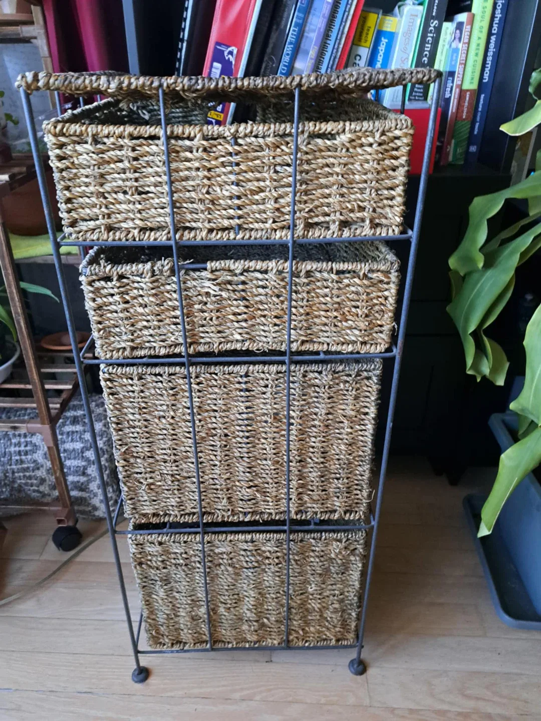Wicker Basket Storage Tower image indicator(3)