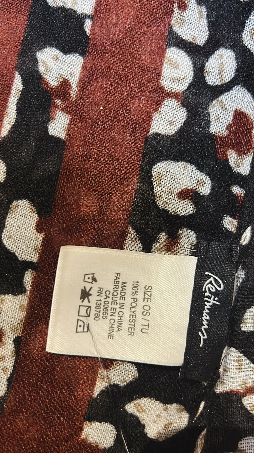 Reitmans Leopard Print Scarf - One Size image indicator(4)