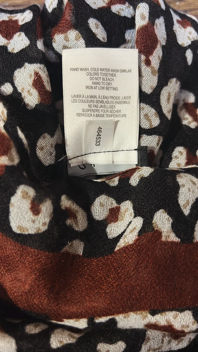 Reitmans Leopard Print Scarf - One Size image indicator(3)