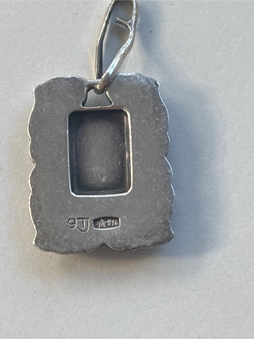 Silver Pendant with Aries Symbol - photo 2