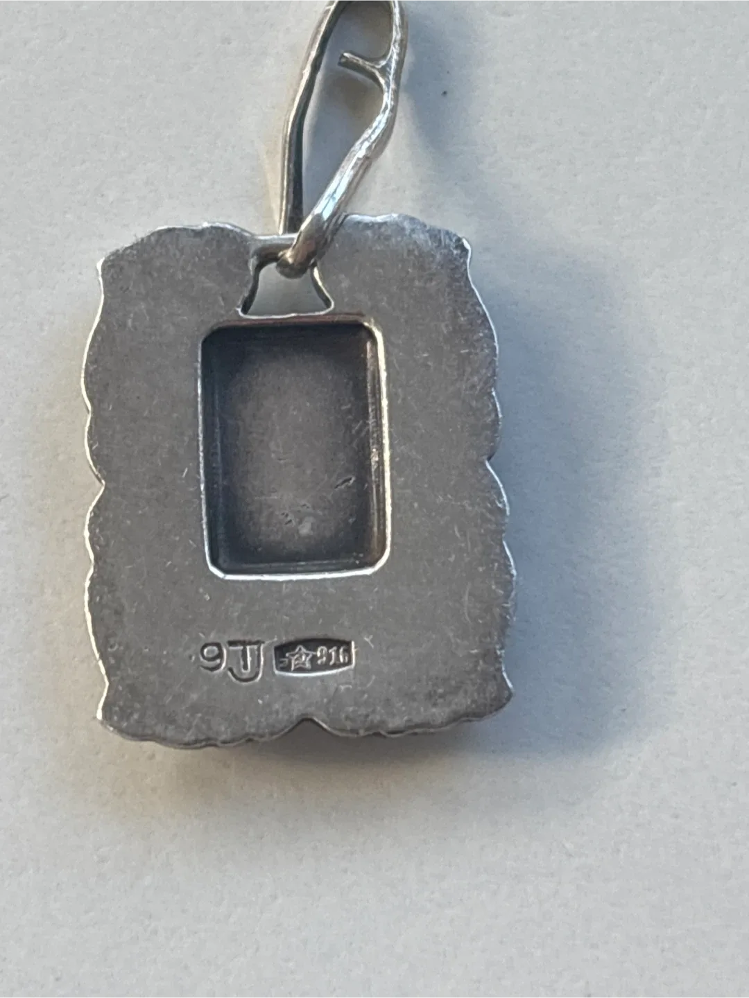 Silver Pendant with Aries Symbol image indicator(2)