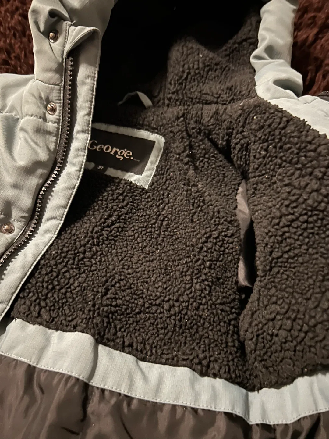 Boys 2T George Baby Puffer Jacket - Preloved image indicator(8)