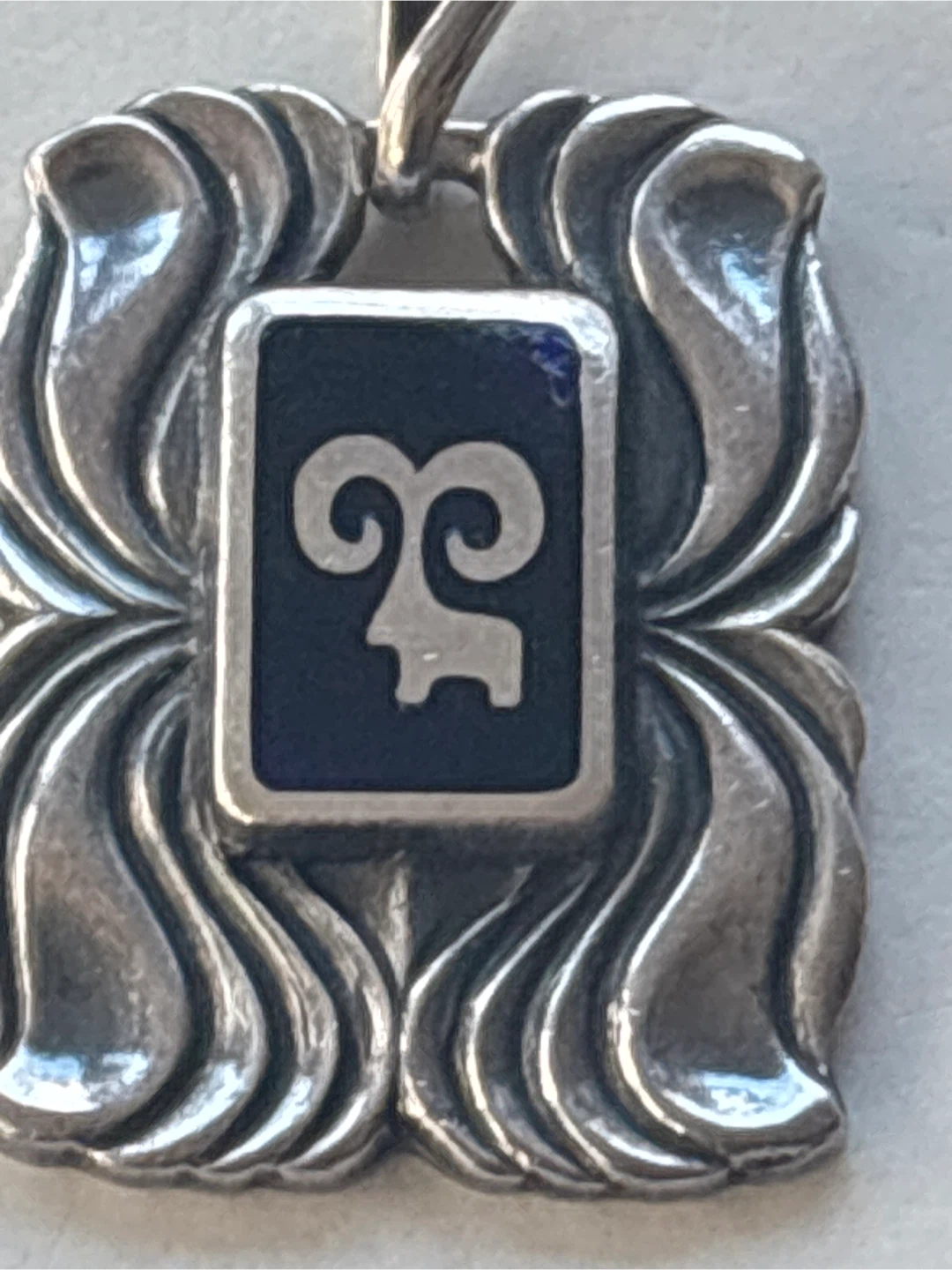 Silver Pendant with Aries Symbol - photo 5