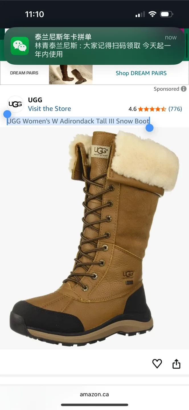 UGG Women's Adirondack Tall III Snow Boots image indicator(2)