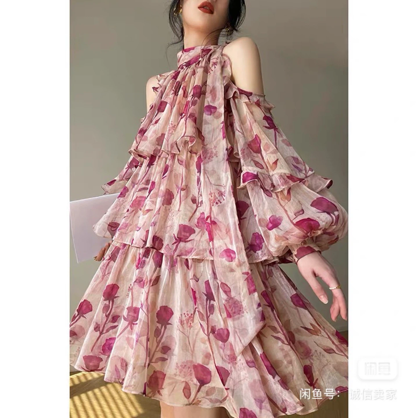 rose dress