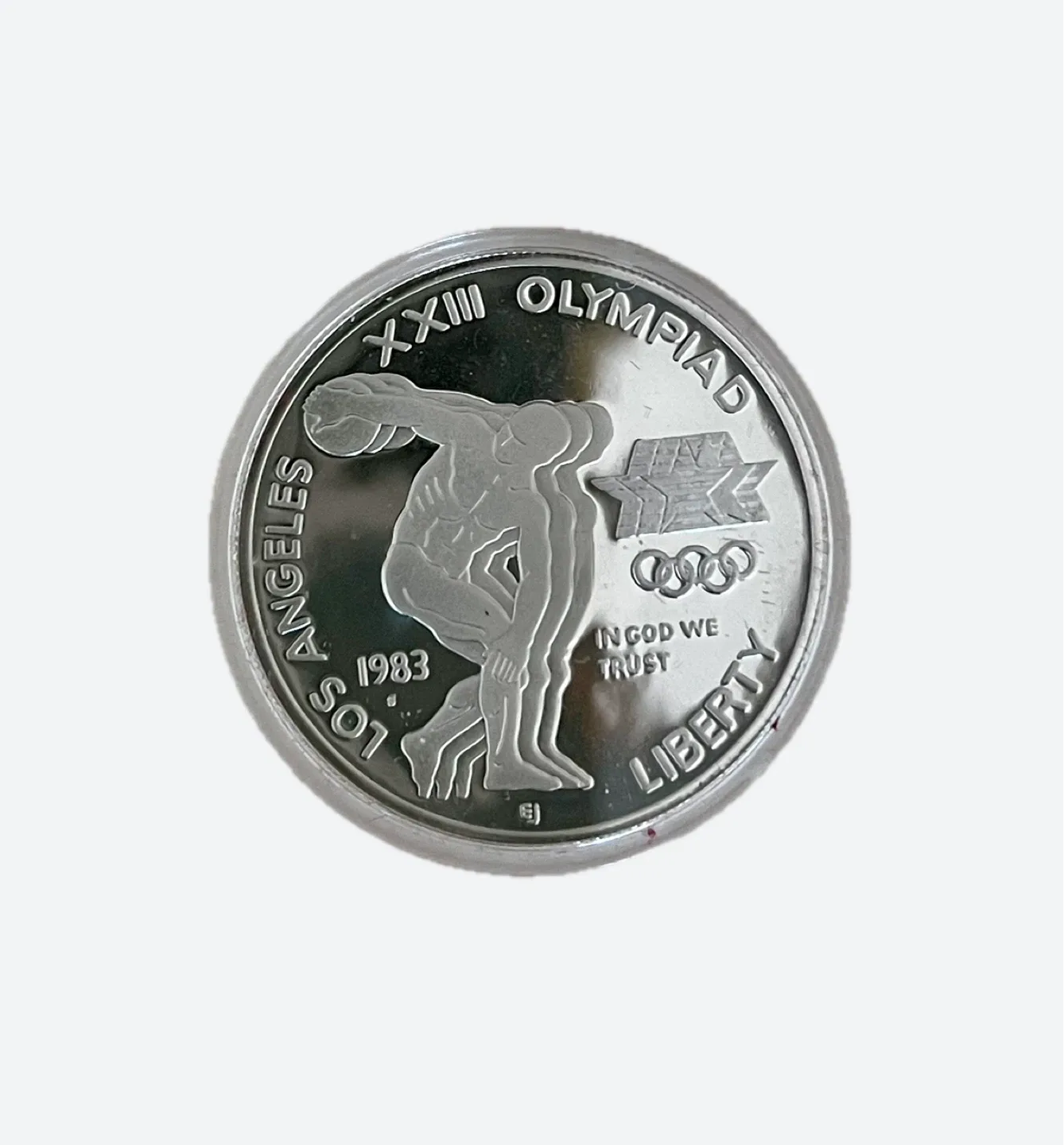 1983 Olympic Silver Dollar Coin image indicator(3)