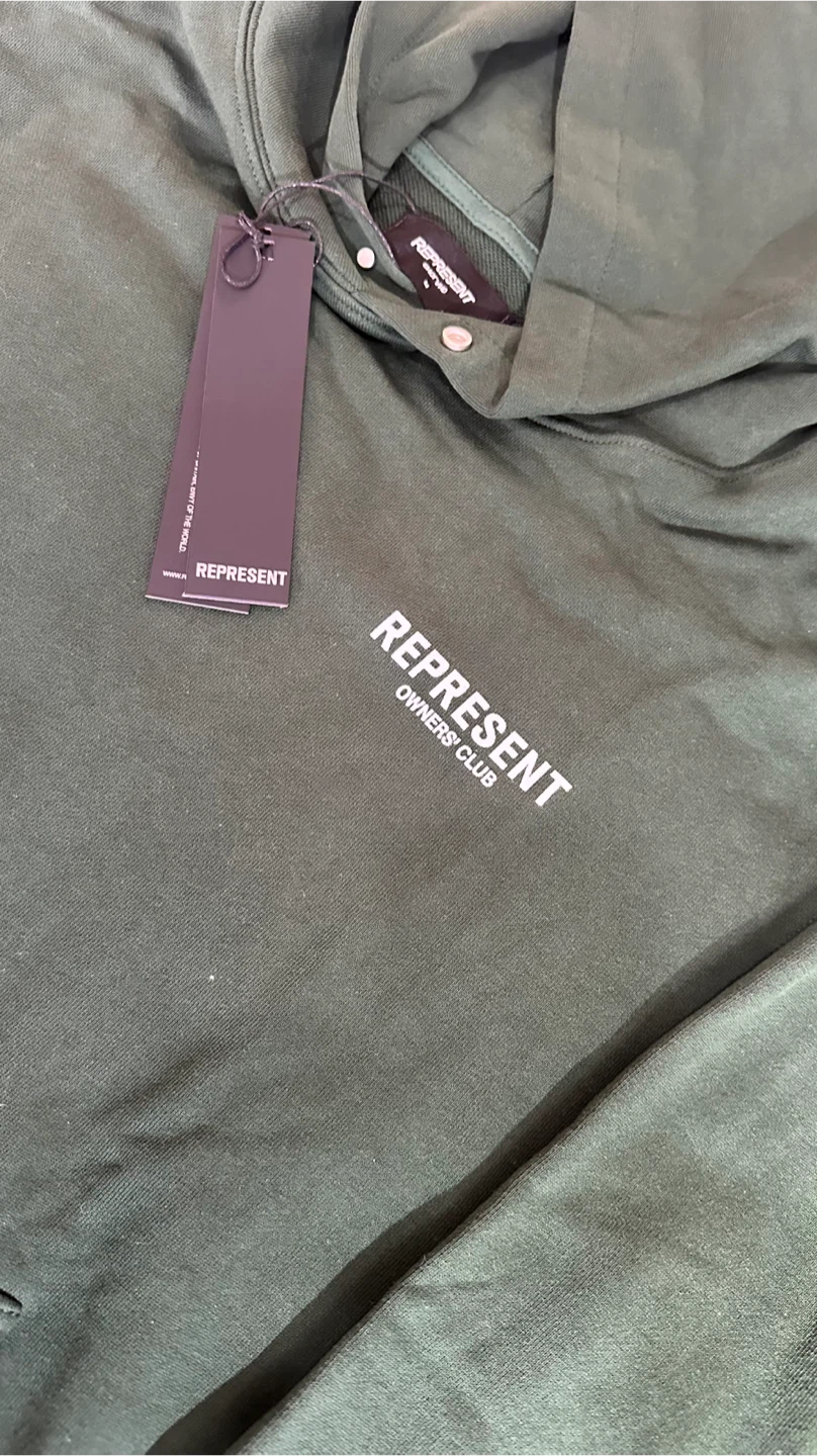 Represent Owners' Club Hoodie - Green - photo 2