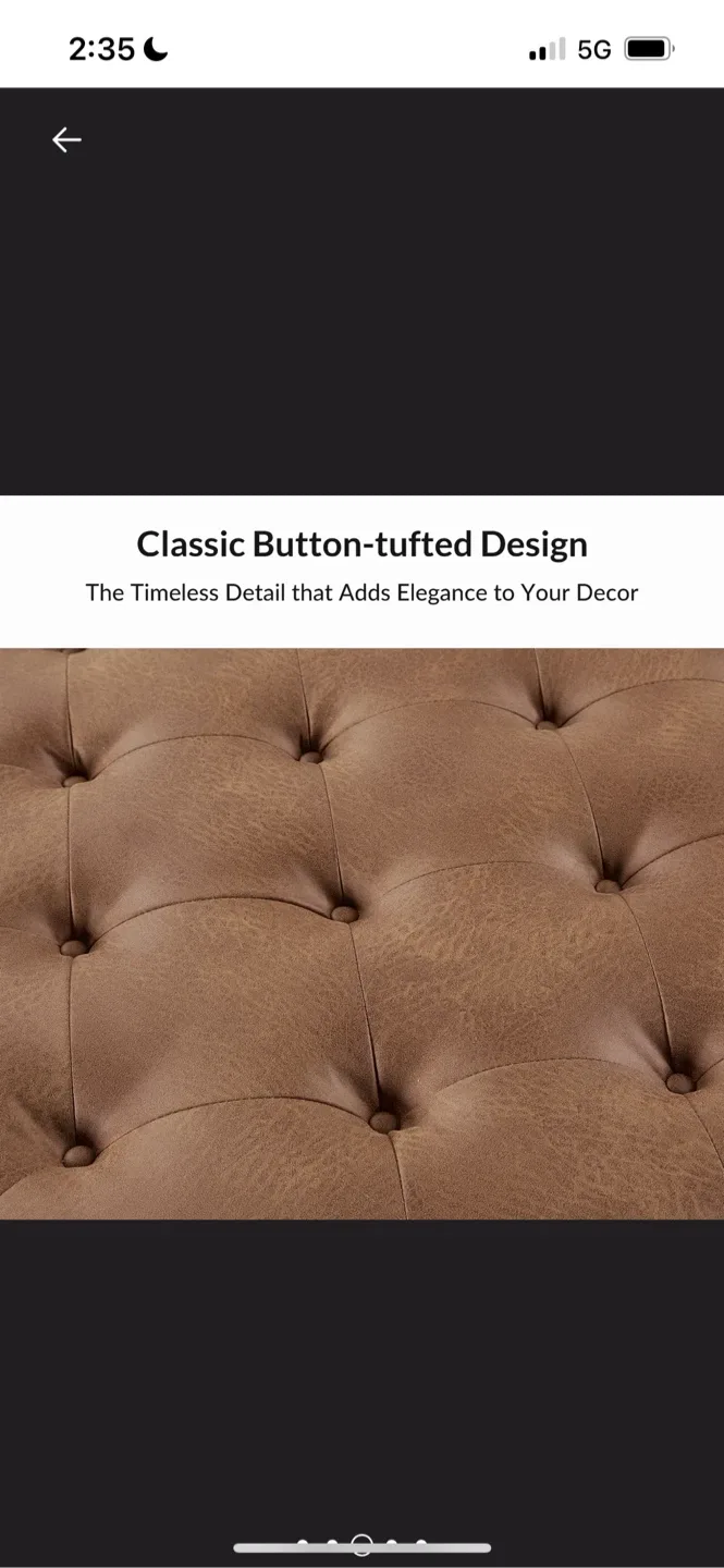 New Brinna Tufted Square Ottoman image indicator(6)