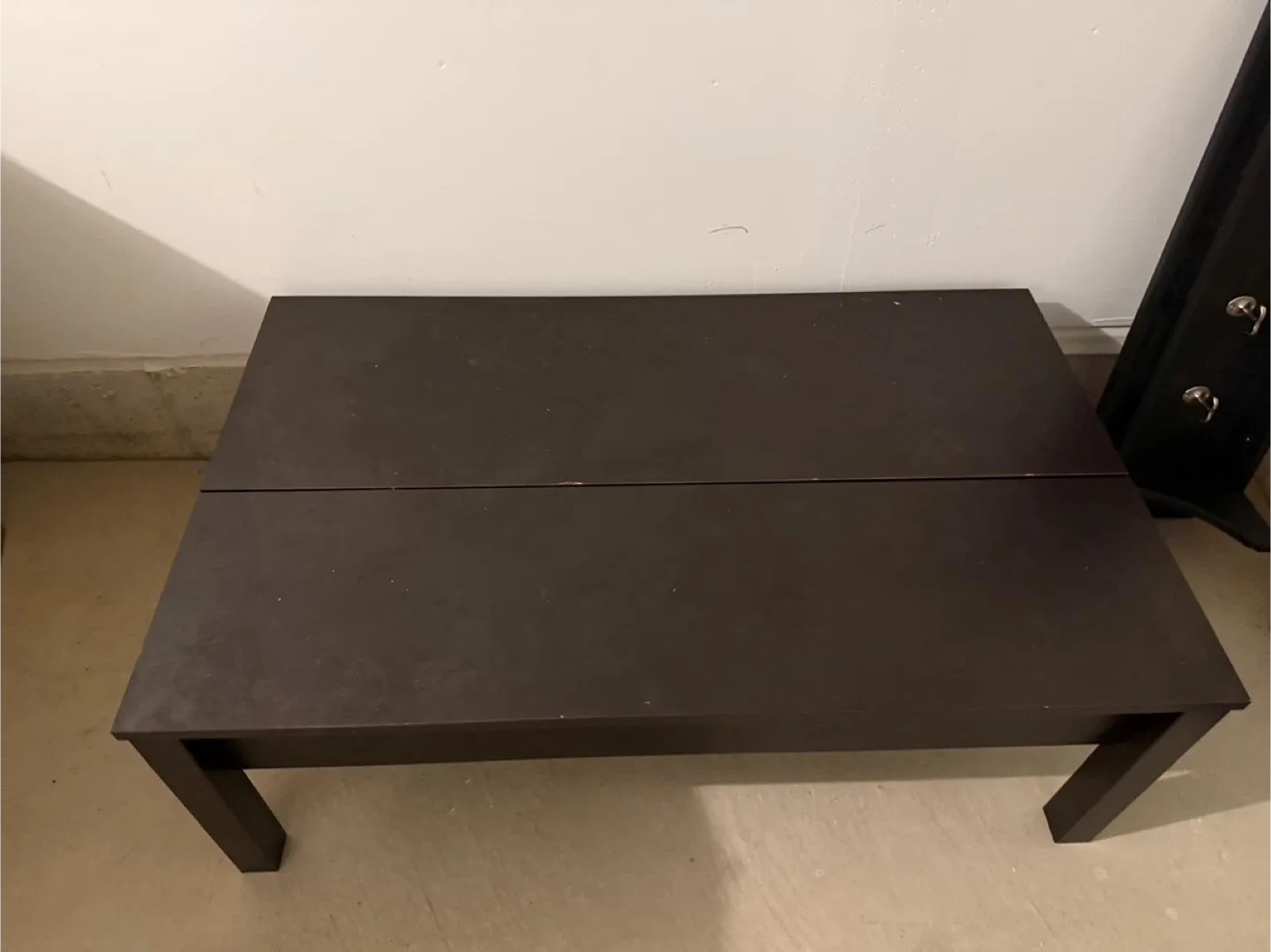 Dark Brown Coffee Table