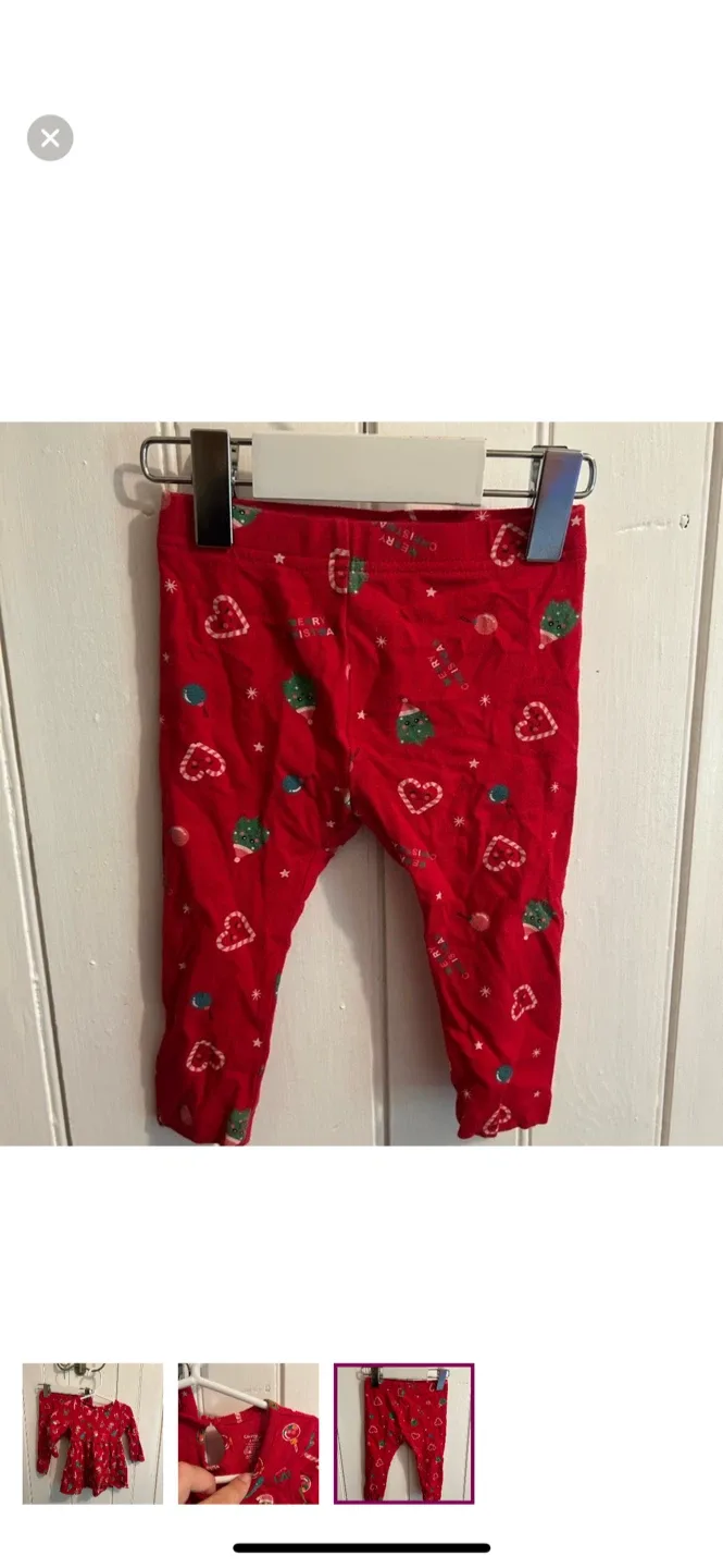 George 6-12M Red Christmas Outfit image indicator(3)
