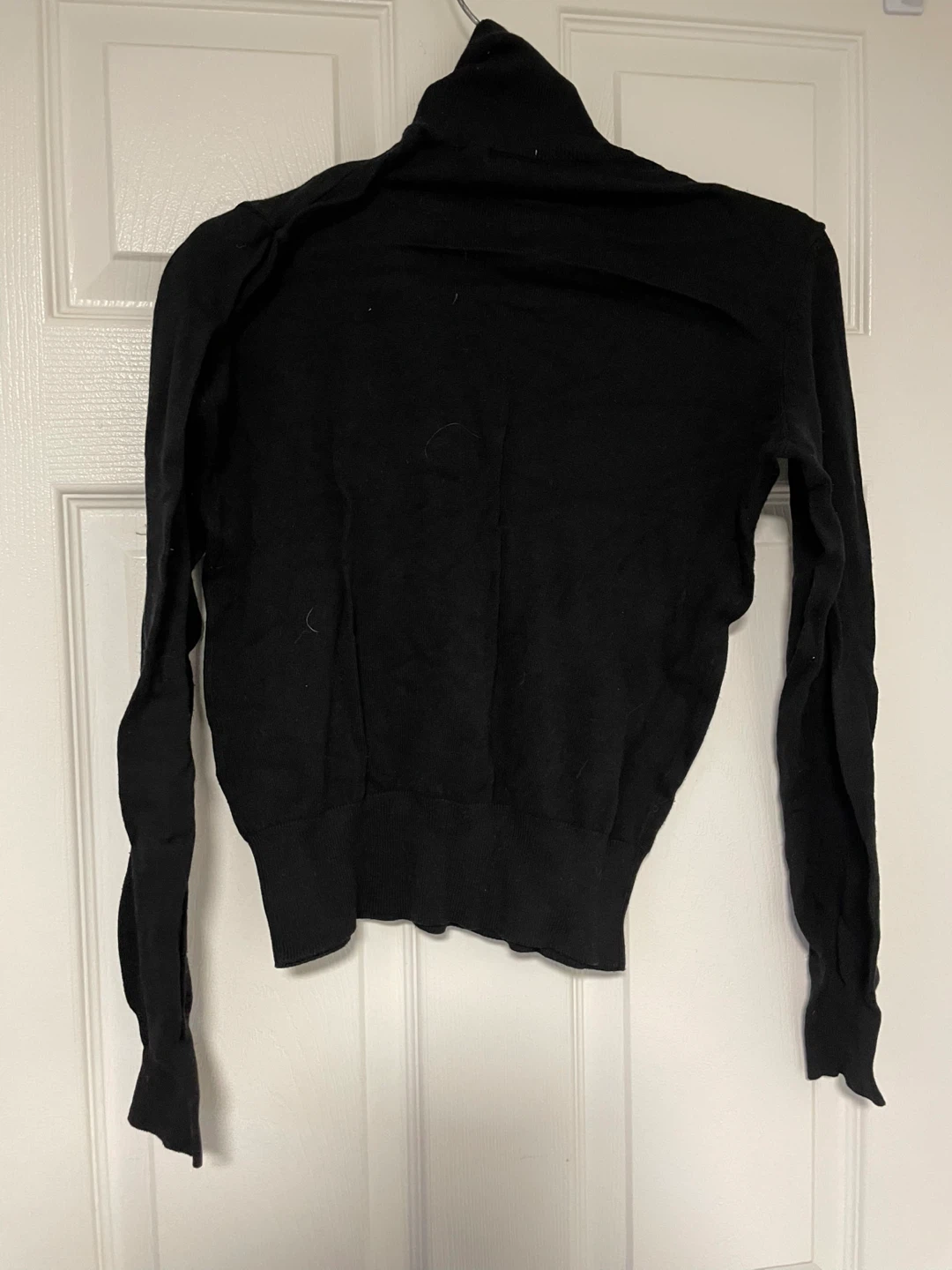 H & M Women’s All Black Turtle Neck Long Sleeve - photo 2