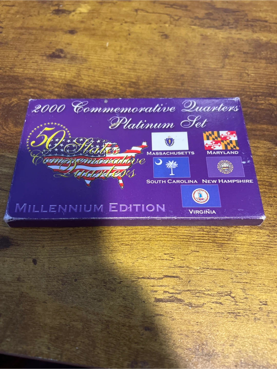 2000 Commemorative Quarters Platinum Edition Set - photo 2