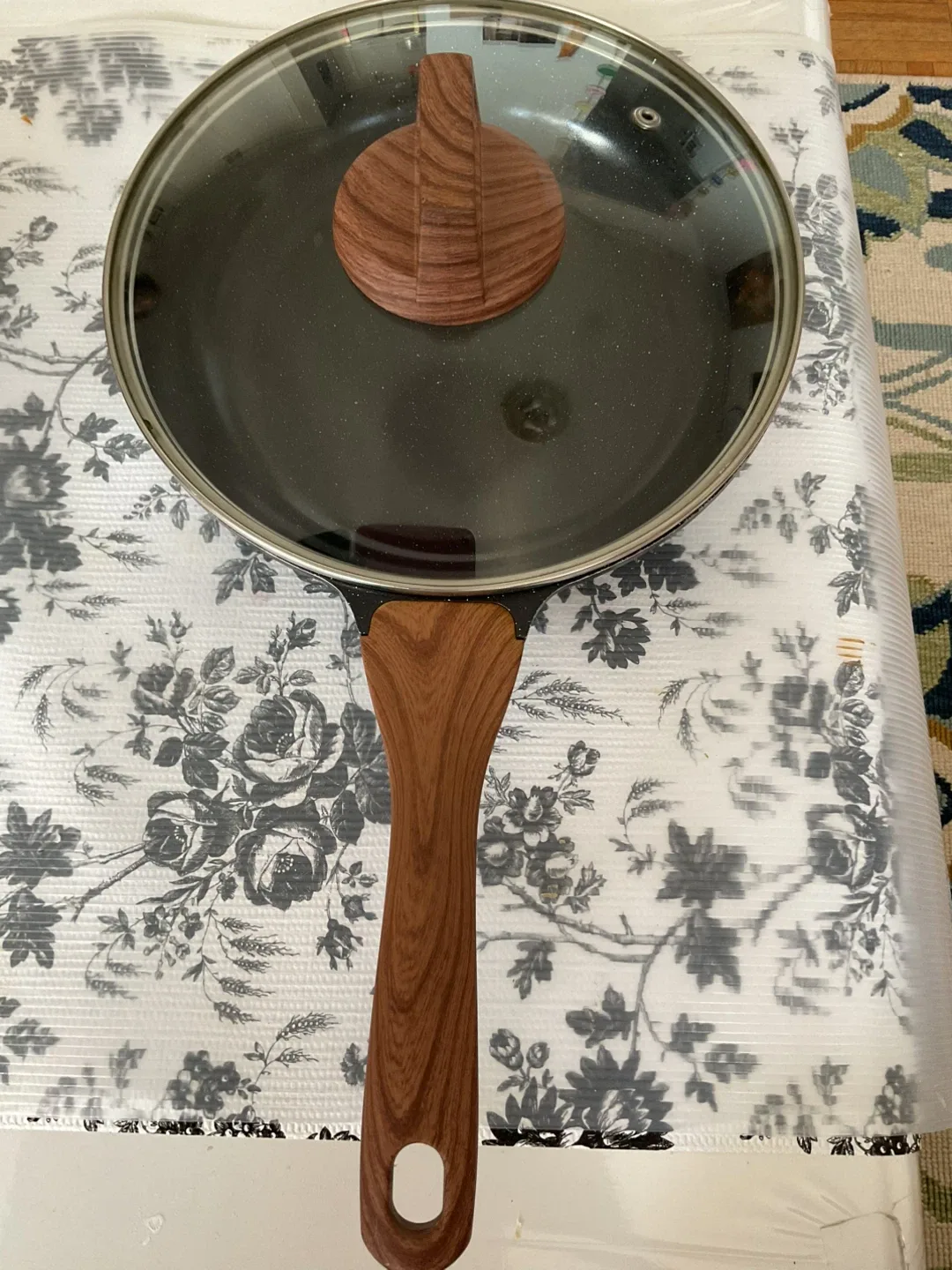 Frying Pan with Wood-Look Handle thumbnail