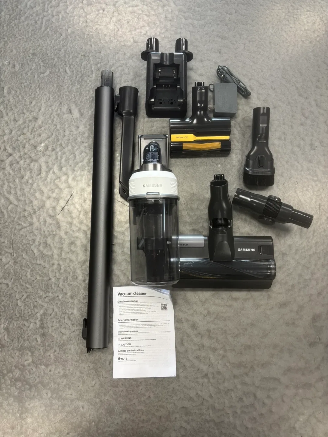 Samsung Cordless Stick Vacuum w/ Jet Dual Brush image indicator(5)