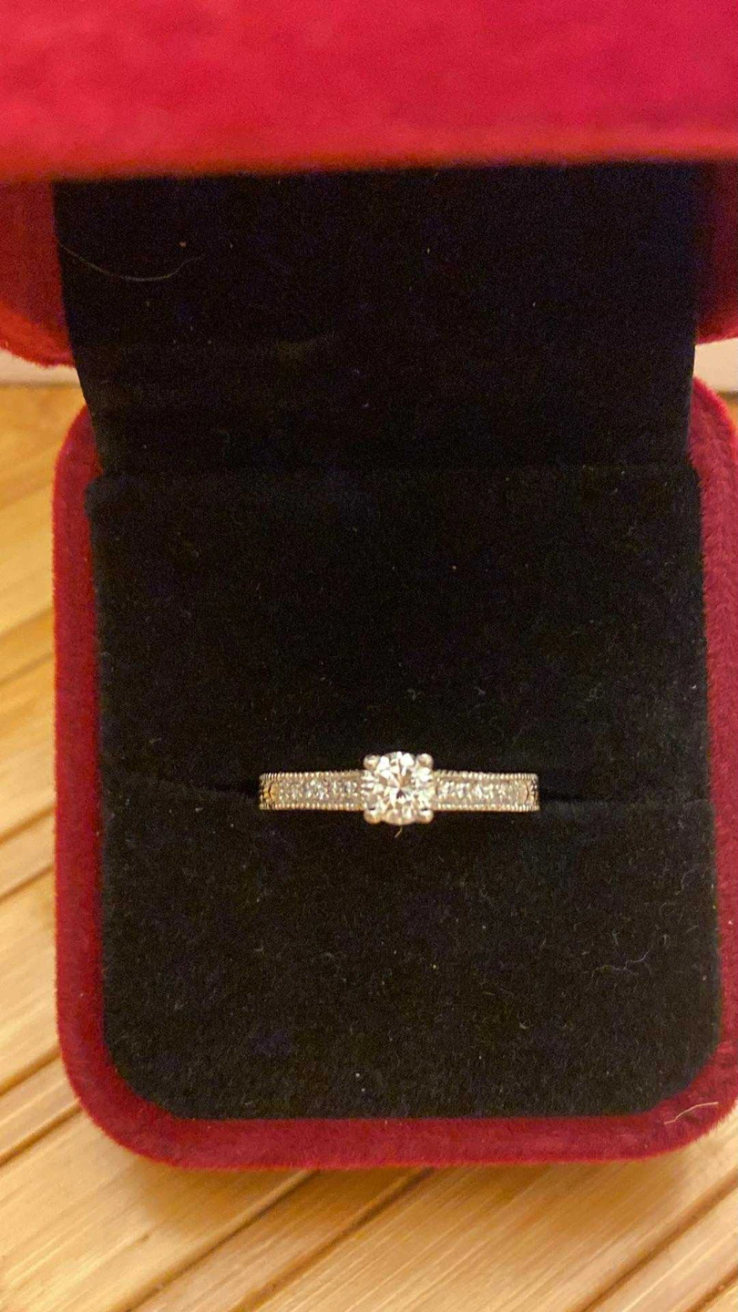 14K White Gold with Diamond - photo 3